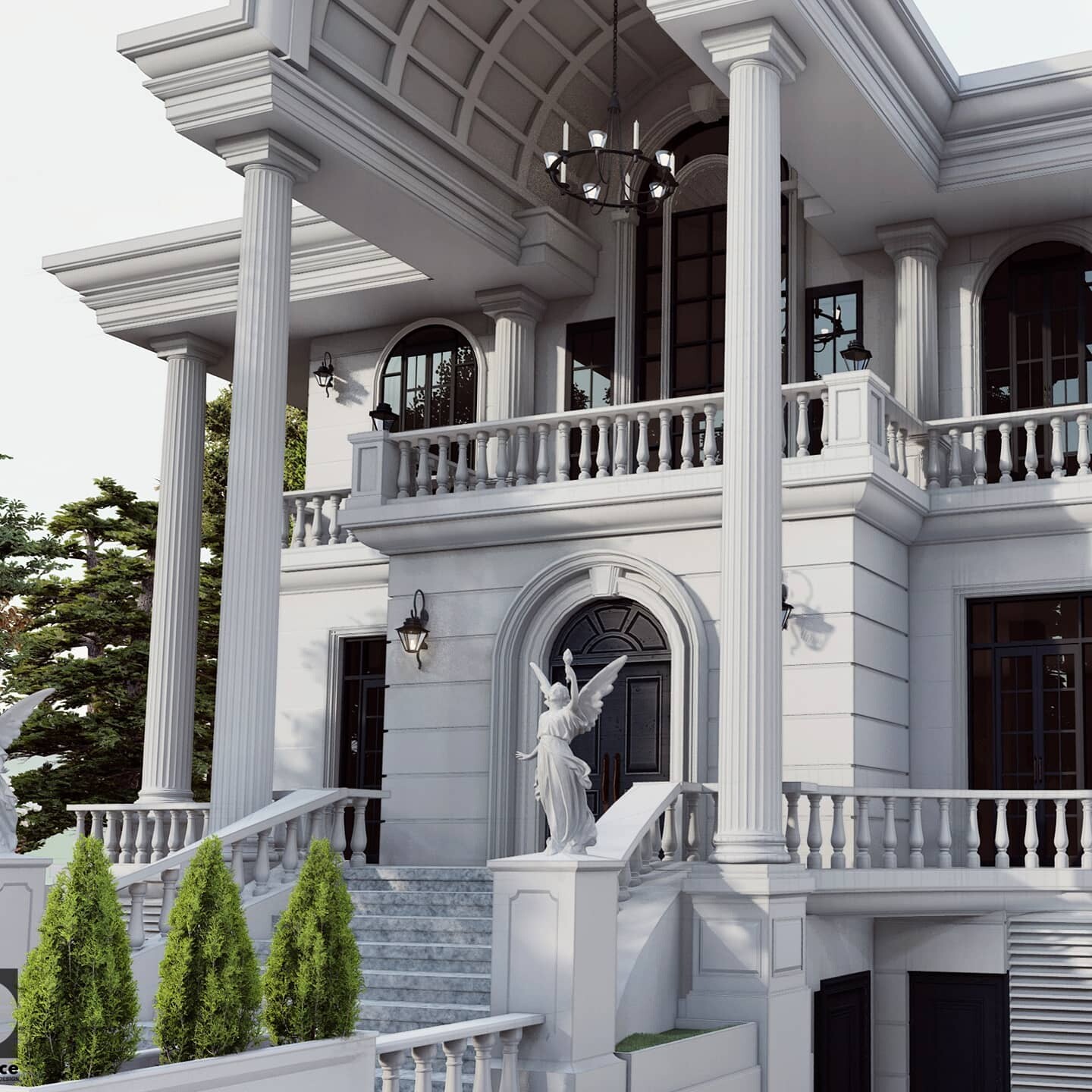 طراحی ویلای ونوش - تصویر 8373