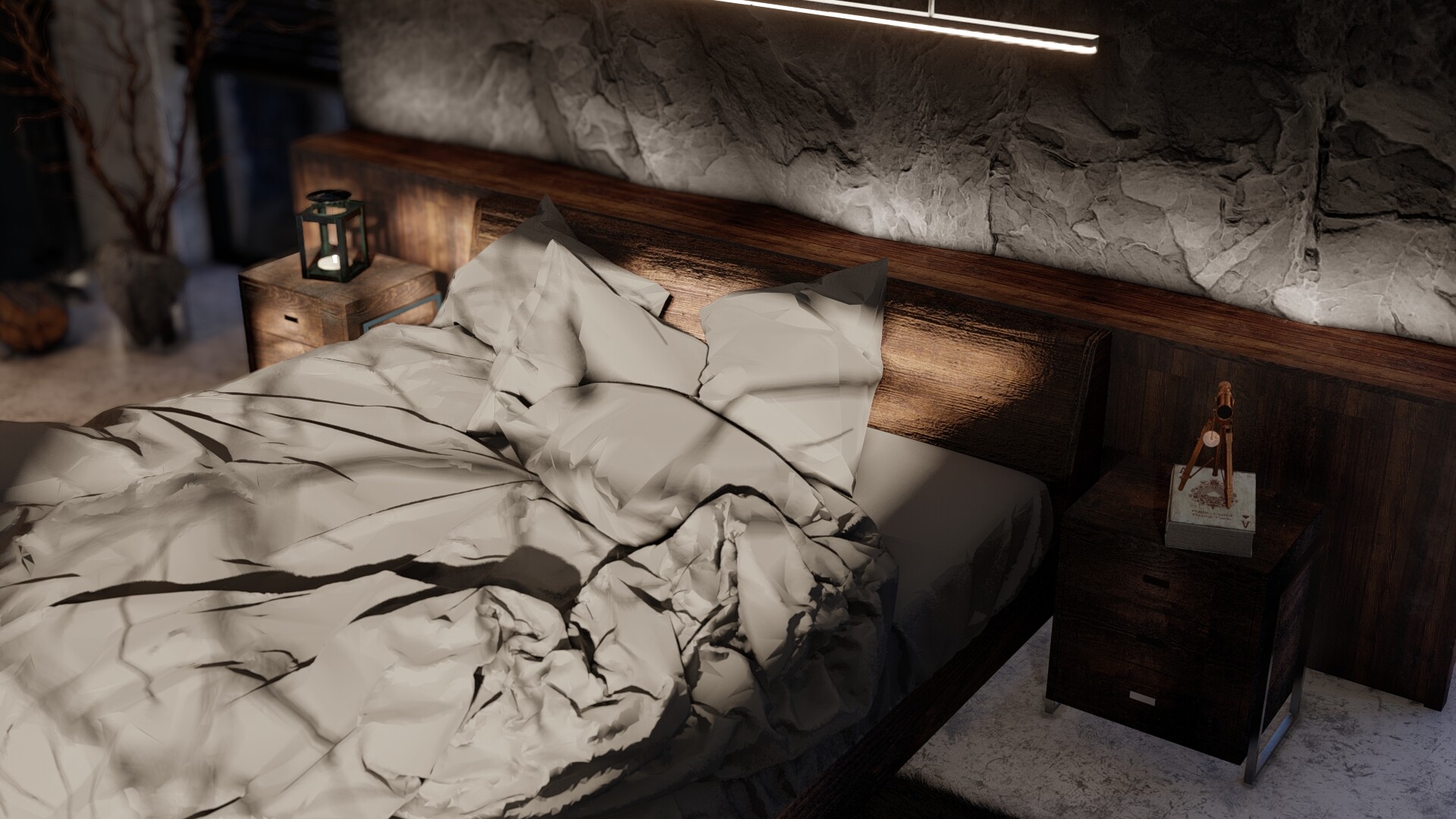 black villa bedroom - تصویر 8390