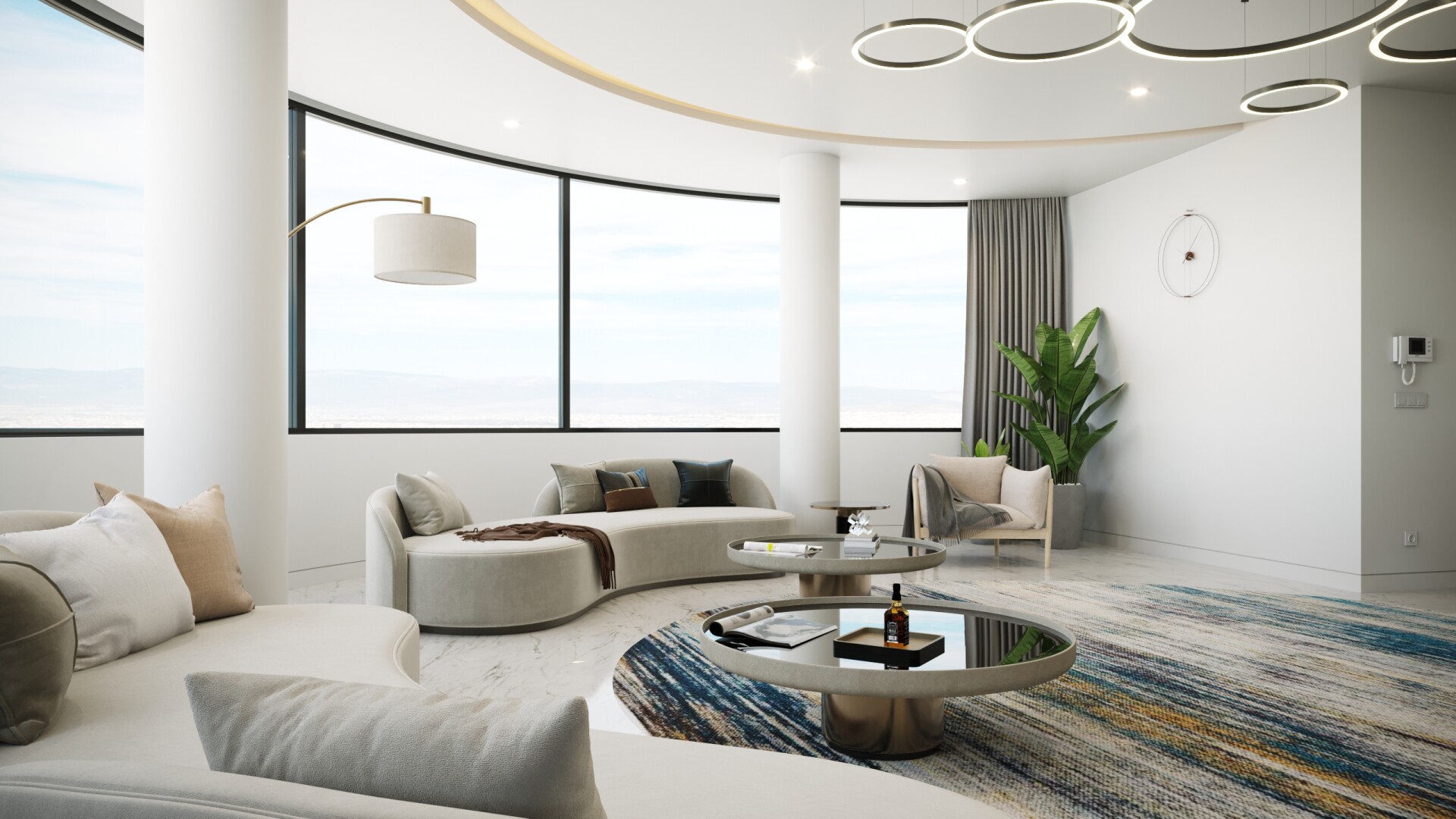 Penthouse Visualization - تصویر 8466