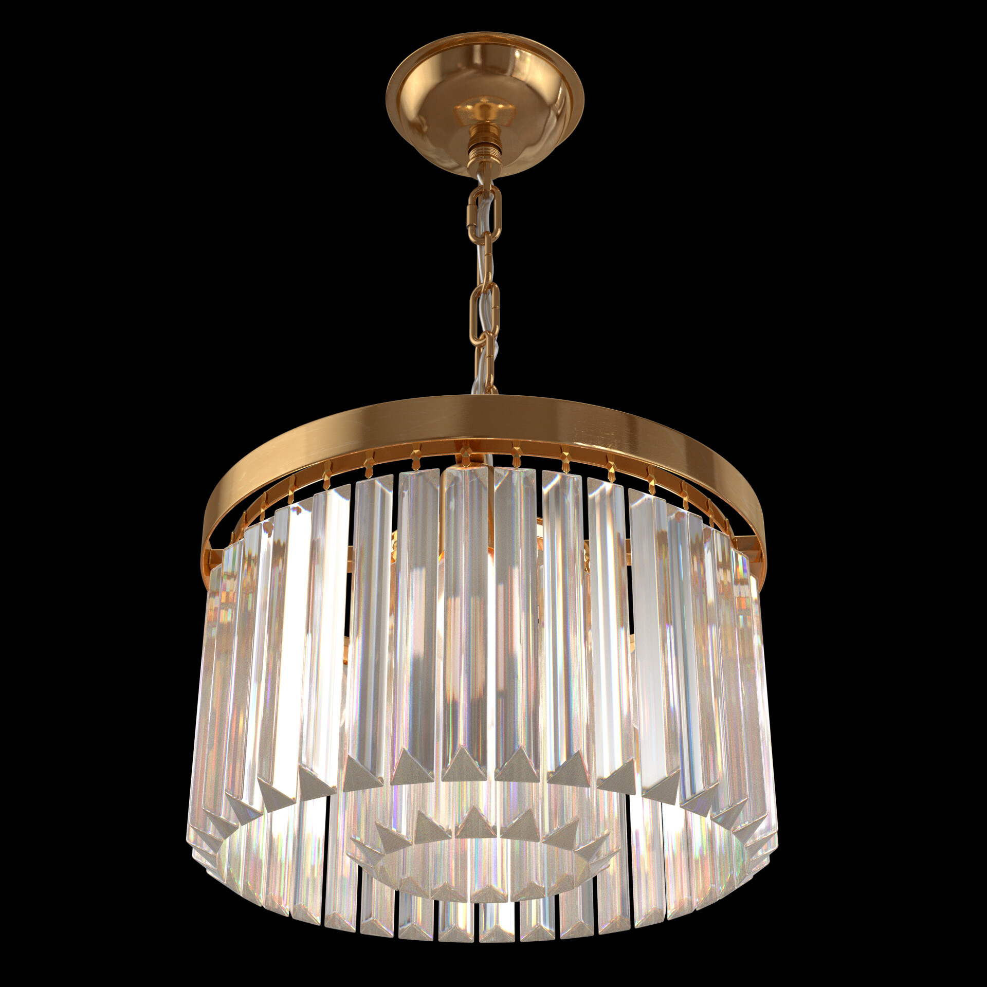 Cuaulans Modern Crystal Chandelier - تصویر 8476