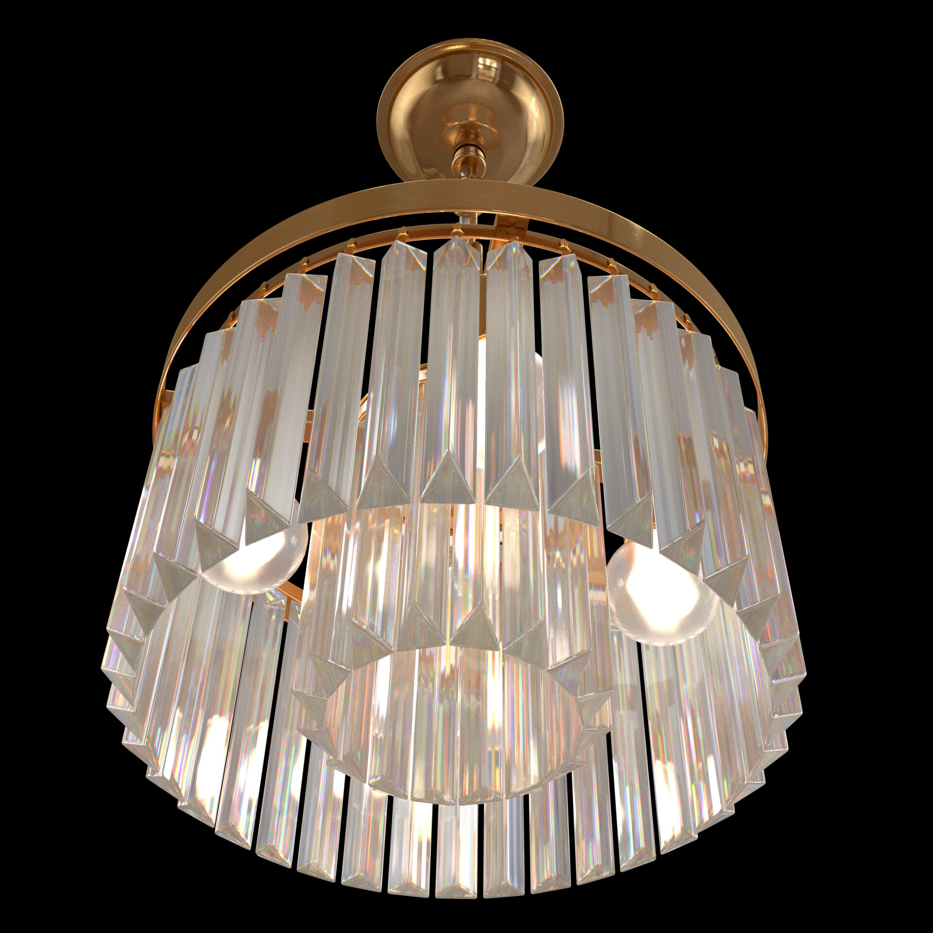 Cuaulans Modern Crystal Chandelier - تصویر 8477