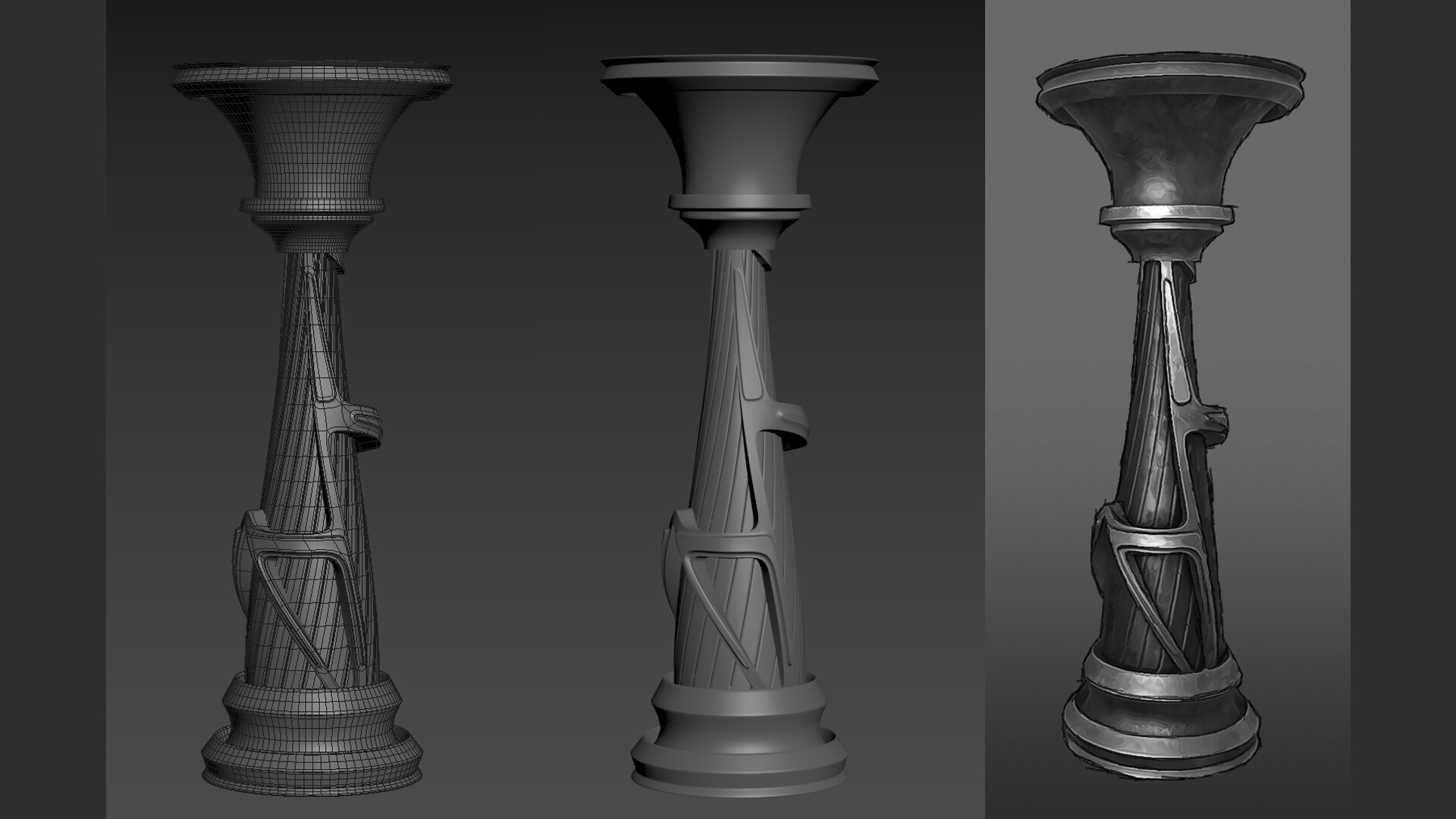 سیکا : دیجیتال پینت روی رندر سه بعدی - تصویر 8606