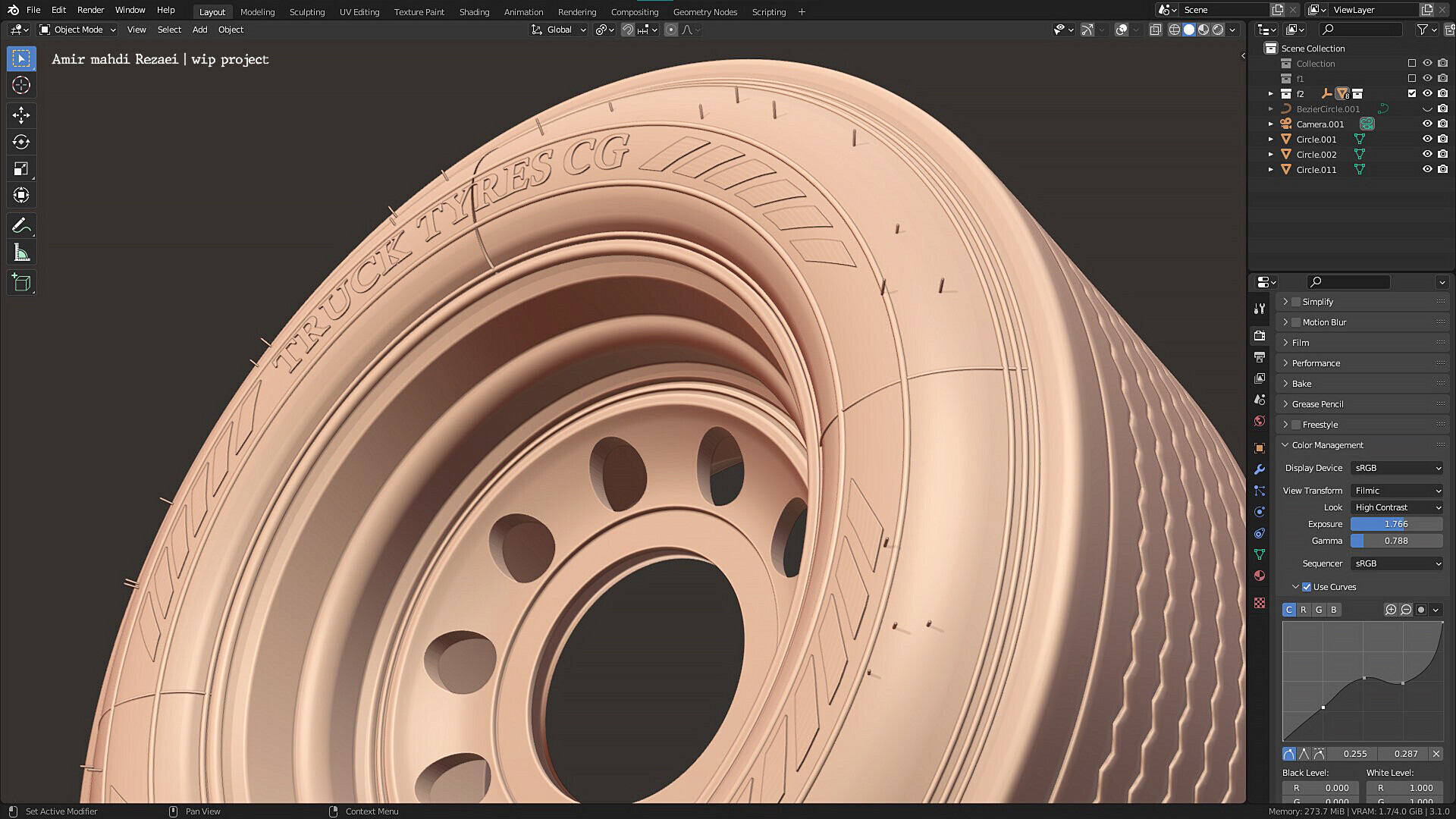 Truck Tire | wip - تصویر 8642