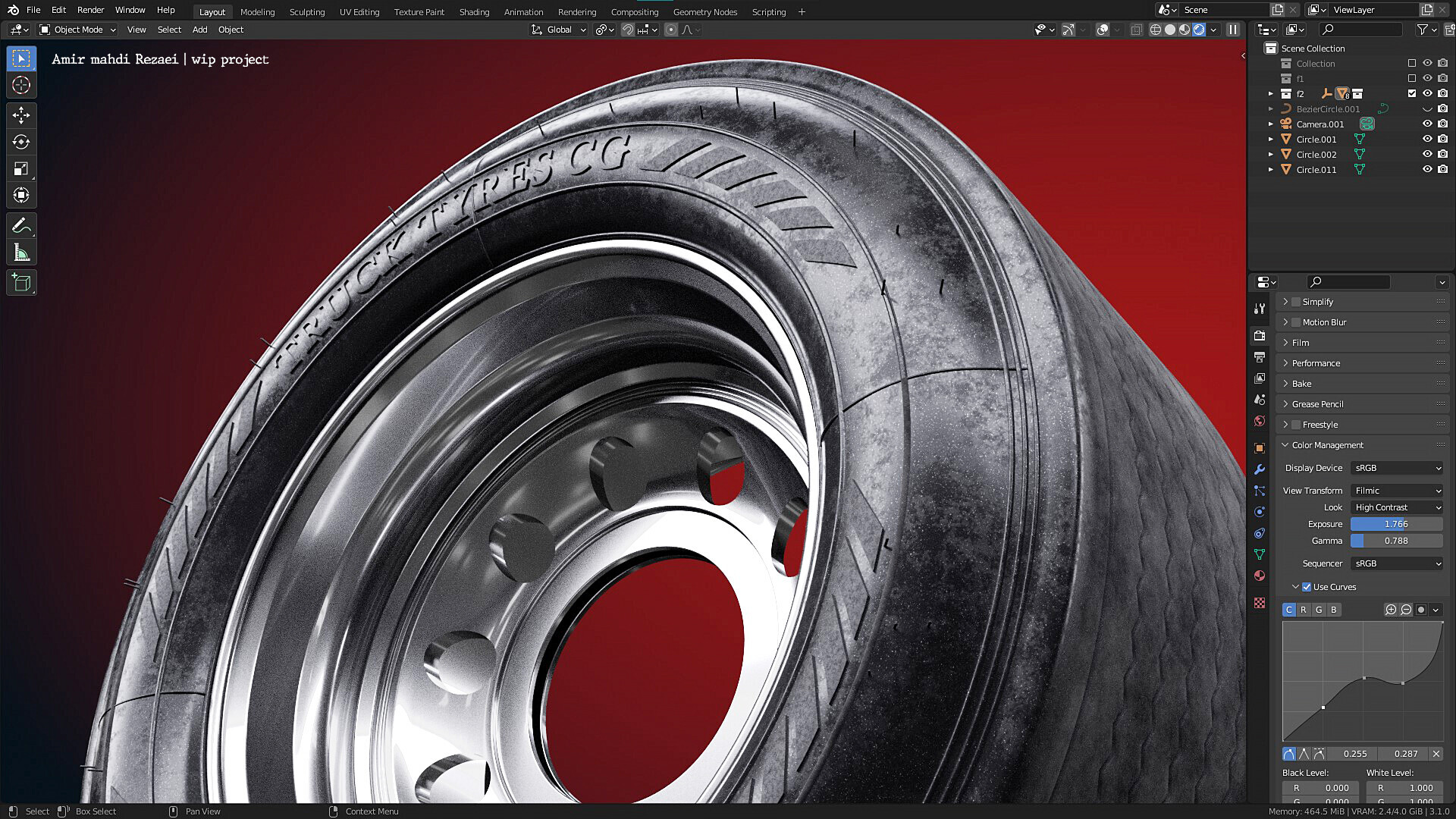 Truck Tire | wip - تصویر 8643