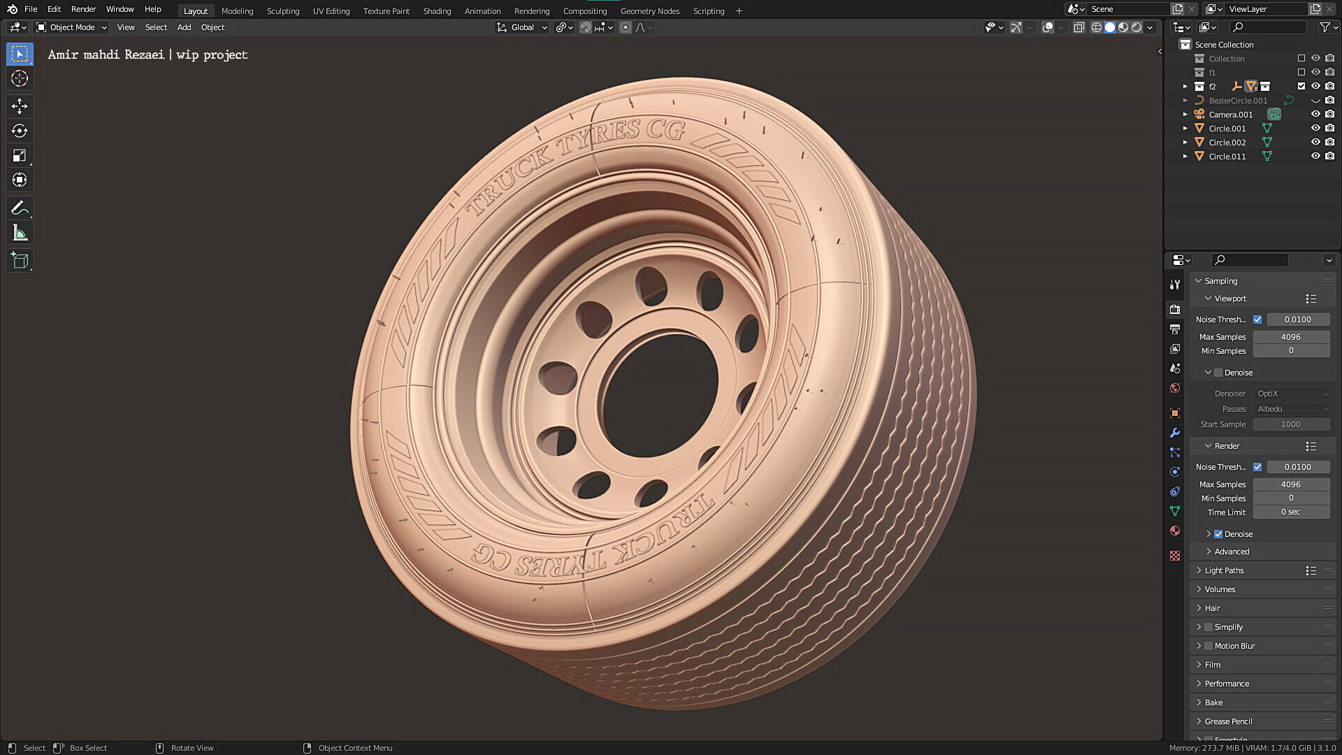 Truck Tire | wip - تصویر 8644