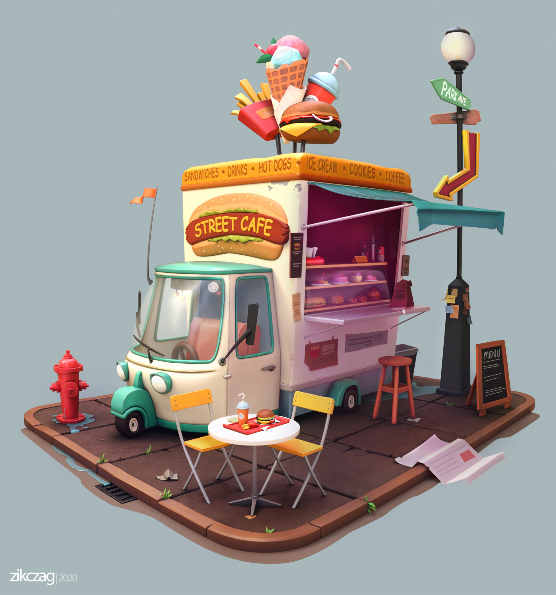 street Cafe - تصویر 8678