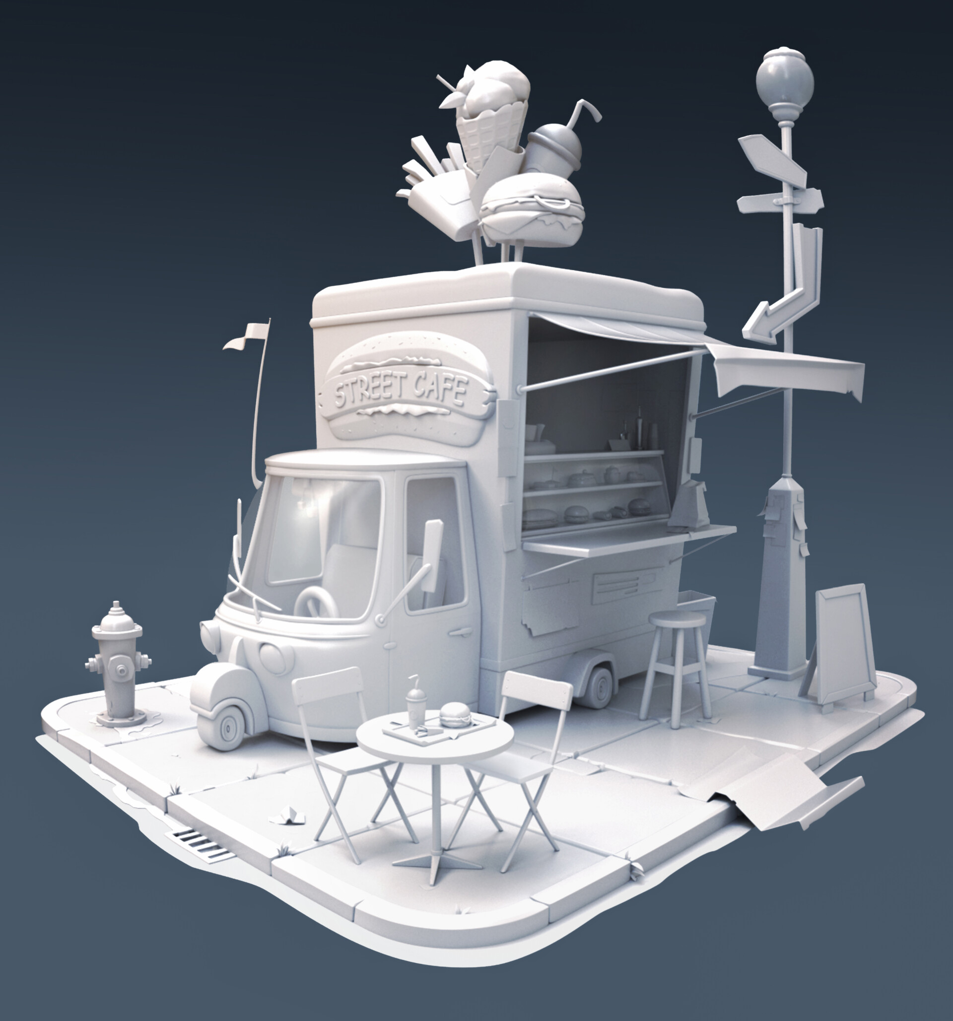 street Cafe - تصویر 8680