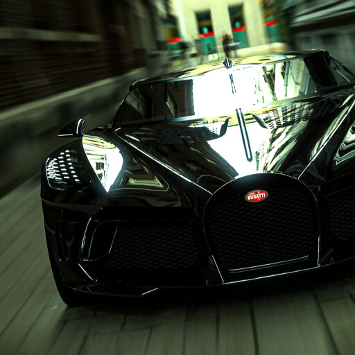 Bugatti la voiture noire