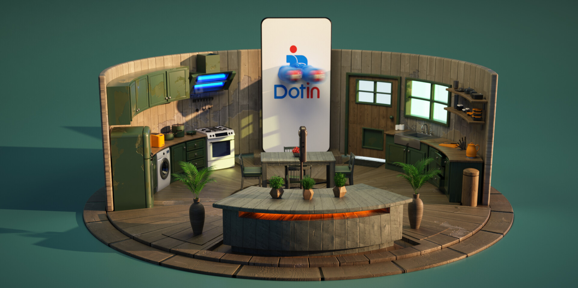 موشن گرافیک اپلیکیشن داتین - تصویر 8888