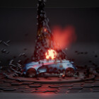 سیستم ذرات realtime  unreal engine 5