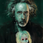 پرتره تیم برتون