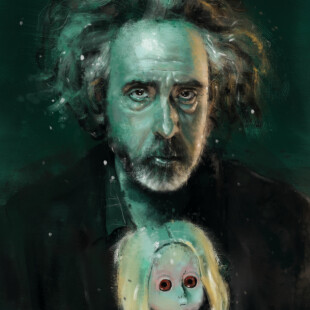 پرتره تیم برتون