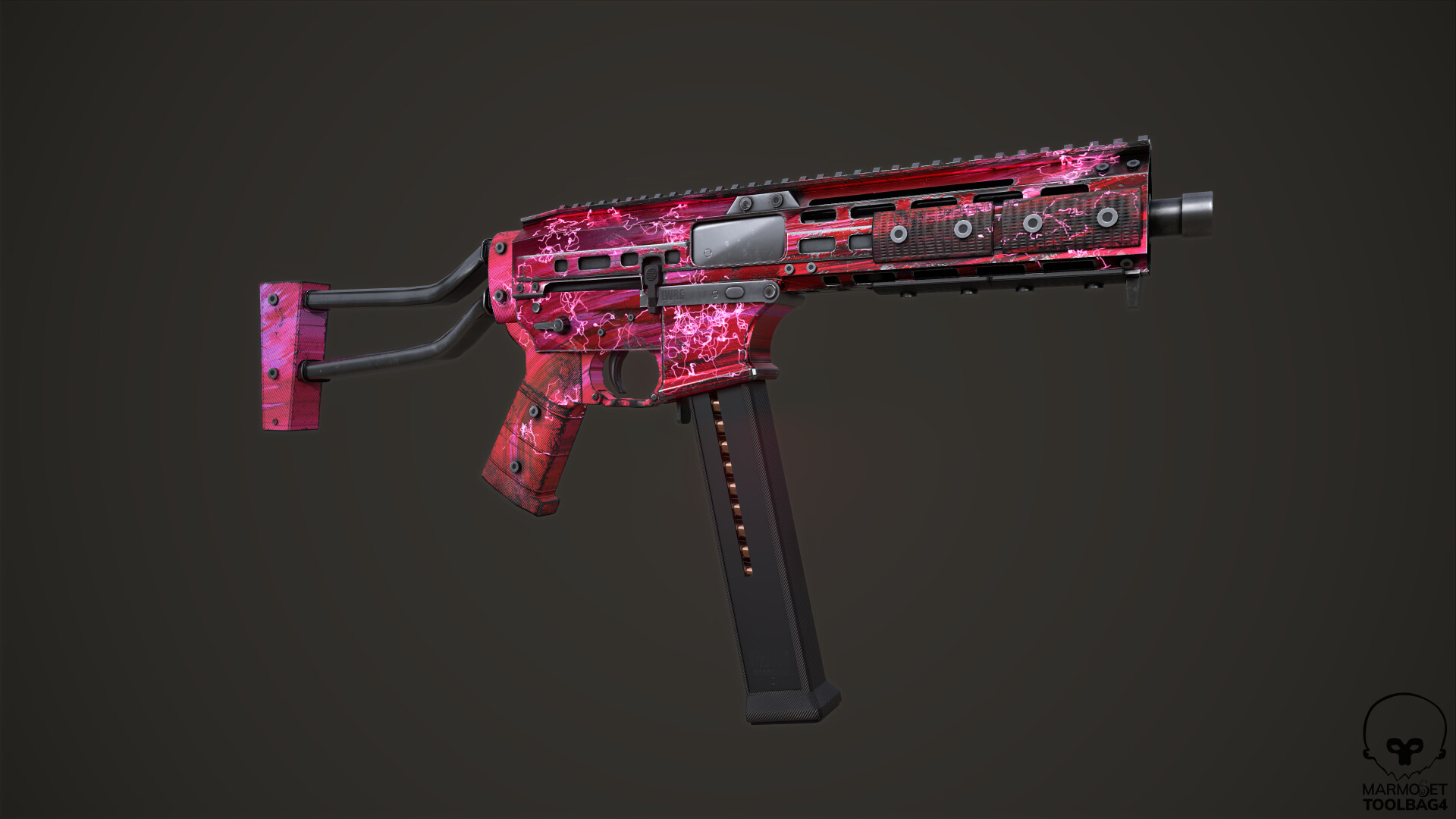 LWRC SMG 45 Custom Skin Example 1 - تصویر 9260