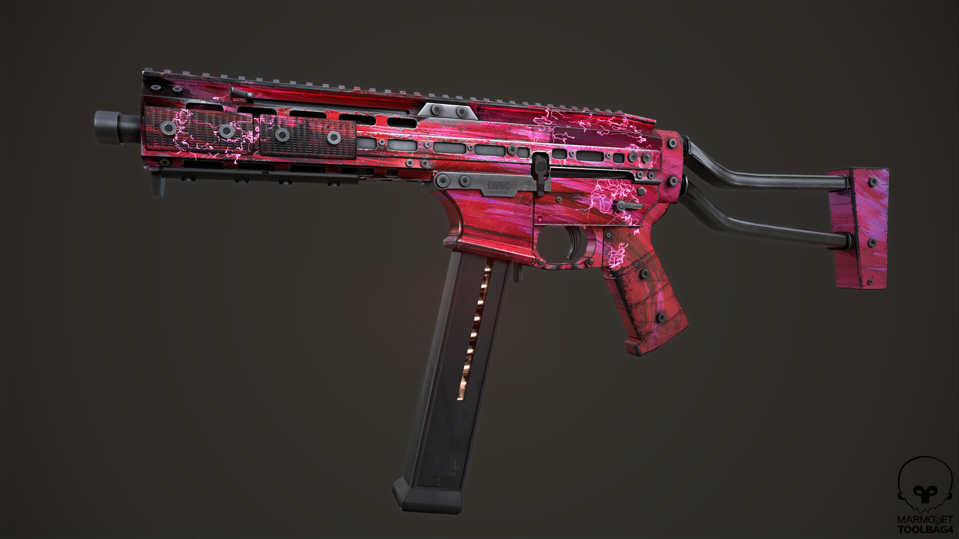 LWRC SMG 45 Custom Skin Example 1 - تصویر 9261