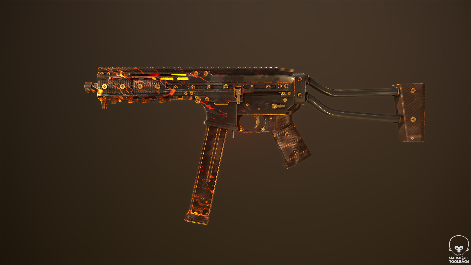 LWRC SMG 45 Custom Skin Example2 - تصویر 9306