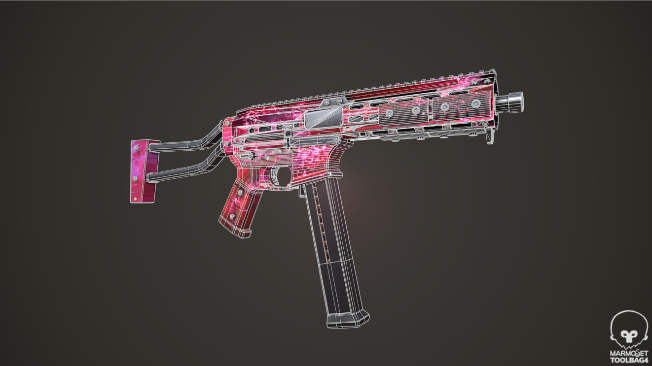 LWRC SMG 45 Custom Skin Example2 - تصویر 9308