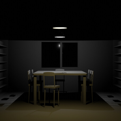 Library, without texture