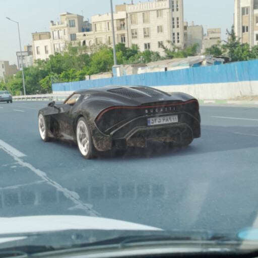 گرانترین بوگاتی دنیا در ایران