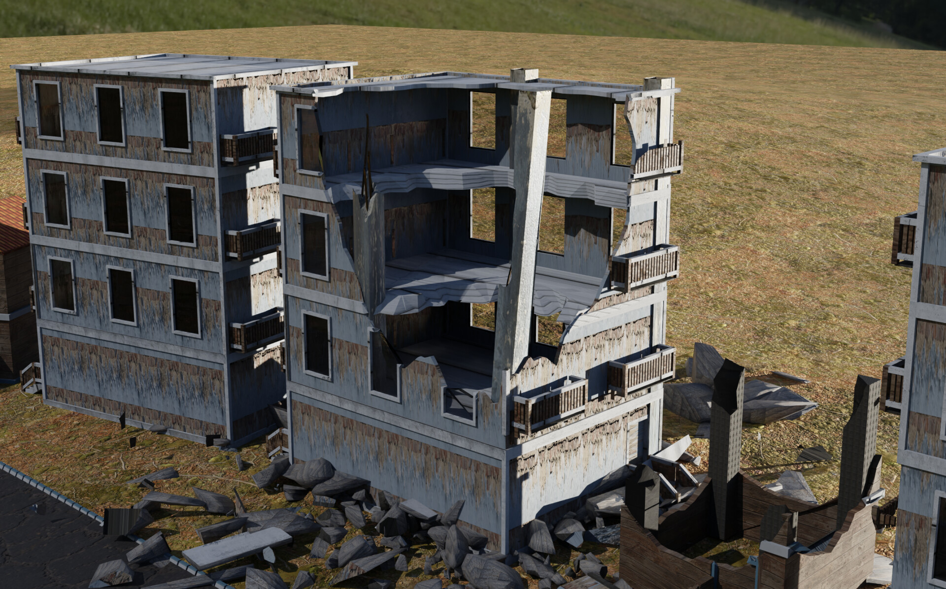 خانه تخریب شده - تصویر 9431