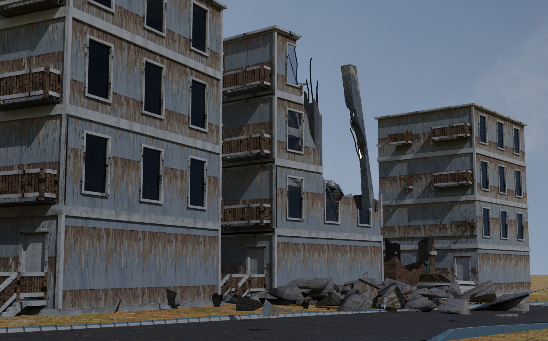 خانه تخریب شده - تصویر 9432