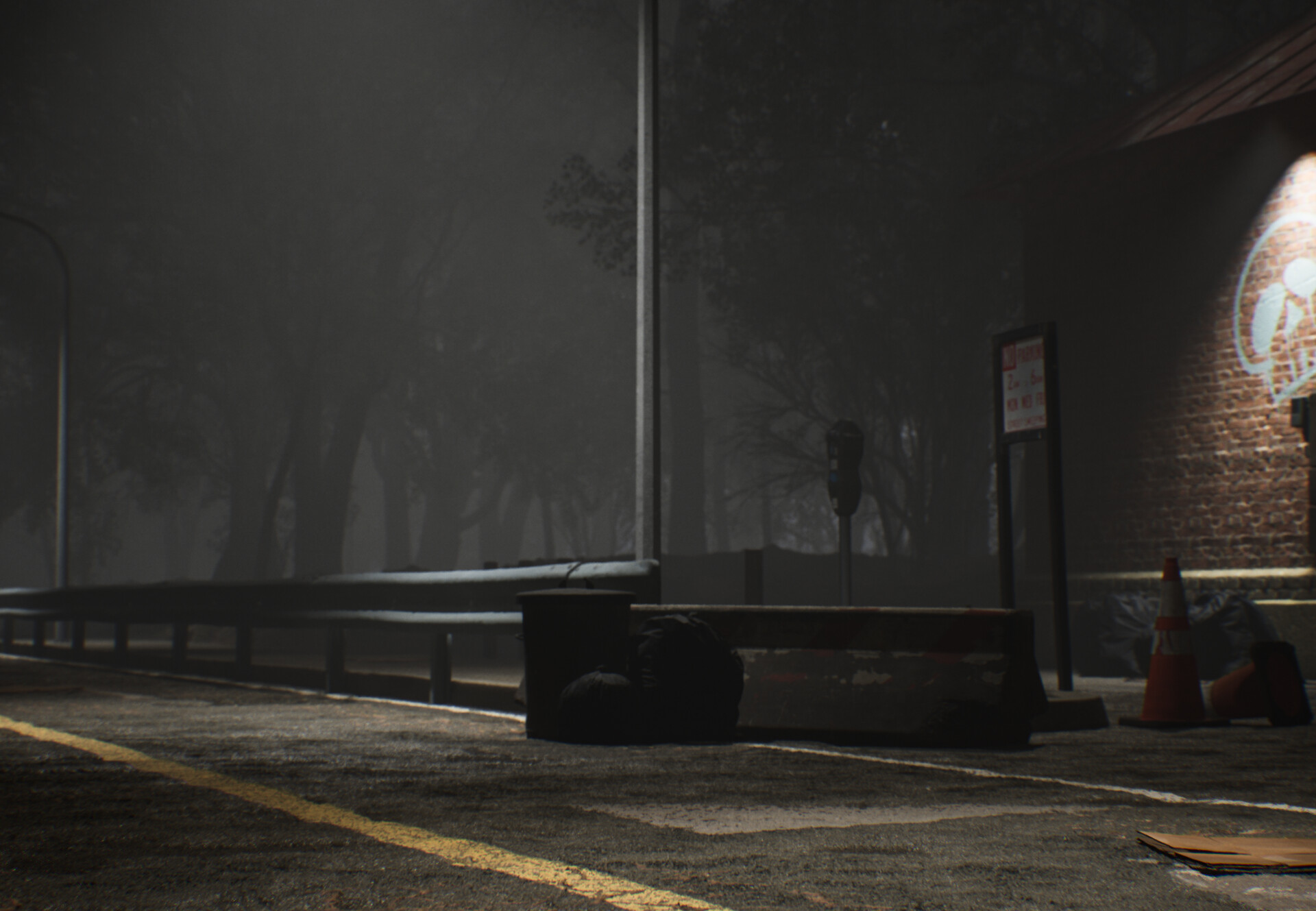 Forest Road Unreal Engine 5 - تصویر 9459