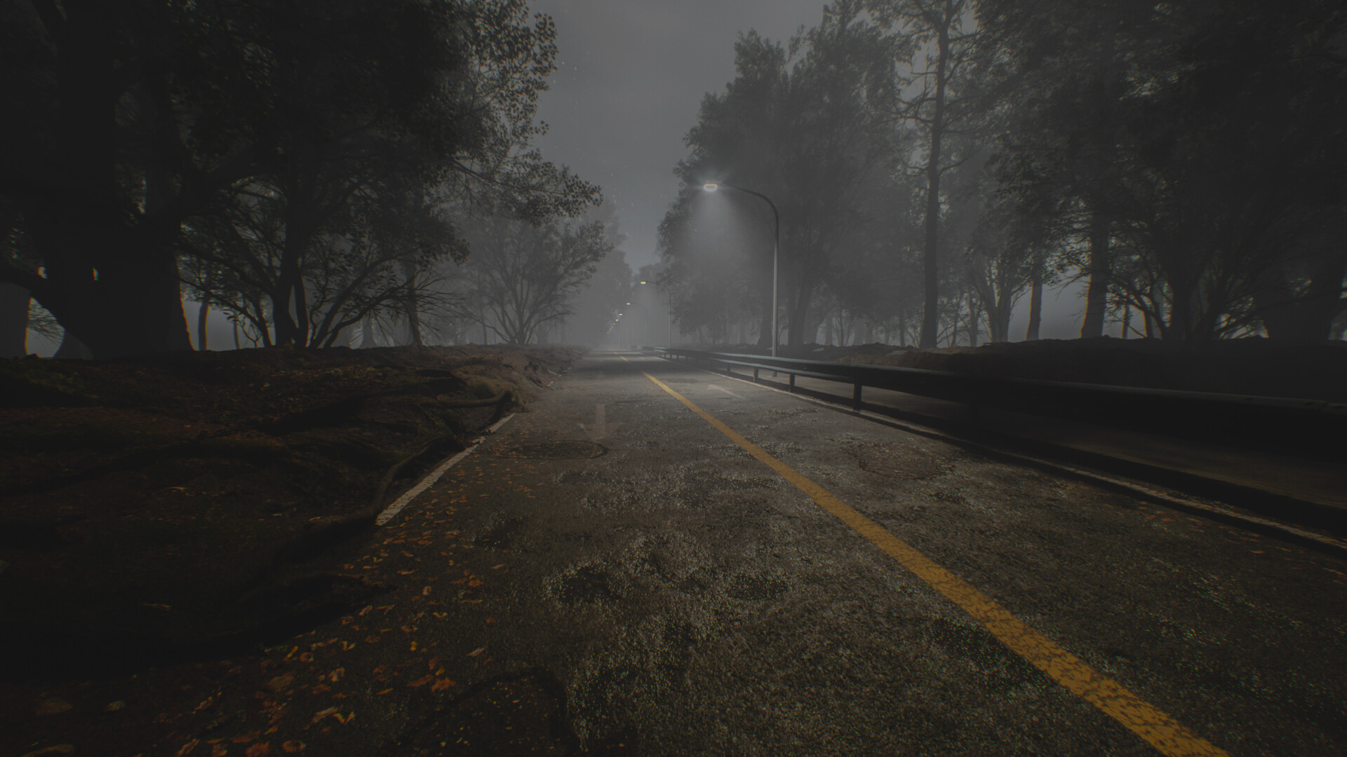Forest Road Unreal Engine 5 - تصویر 9461
