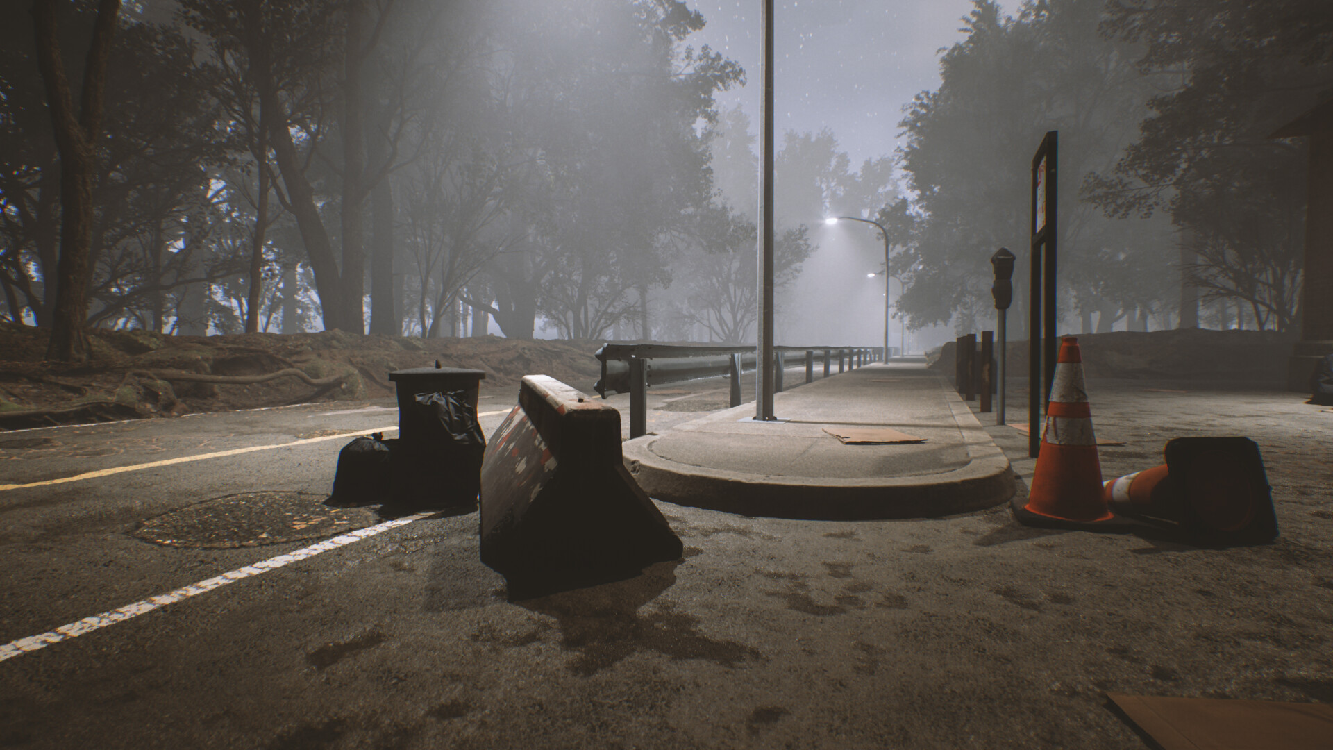 Forest Road Unreal Engine 5 - تصویر 9462