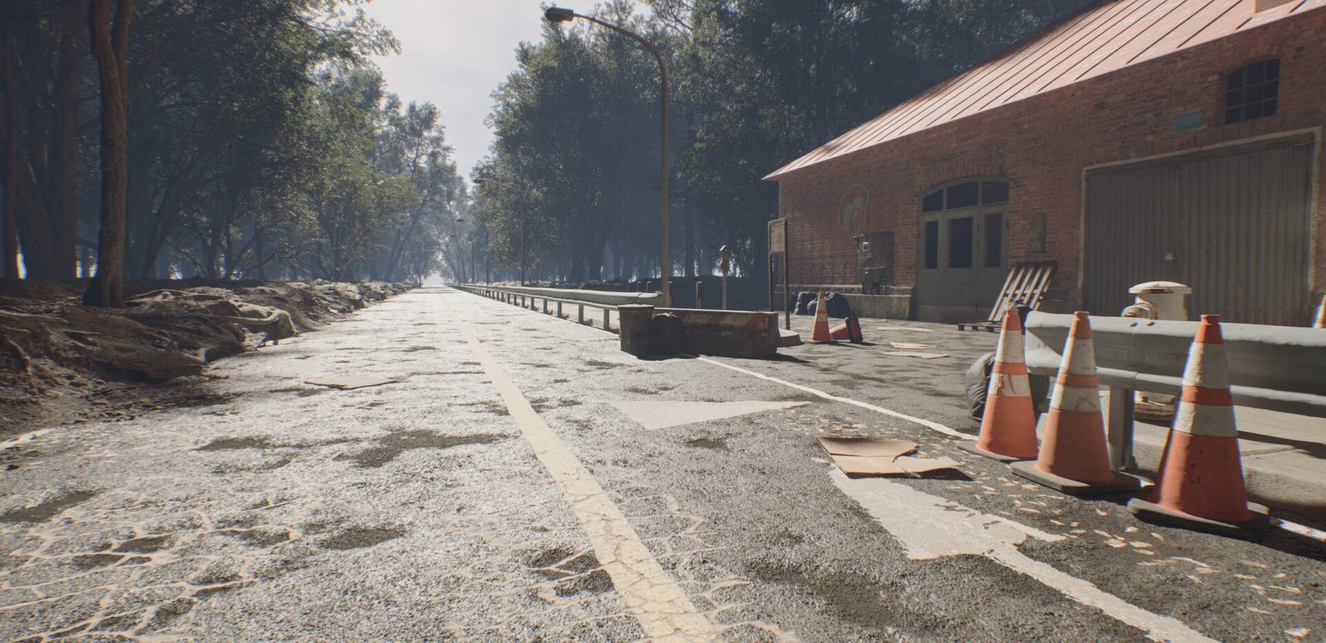 Forest Road Unreal Engine 5 - تصویر 9463