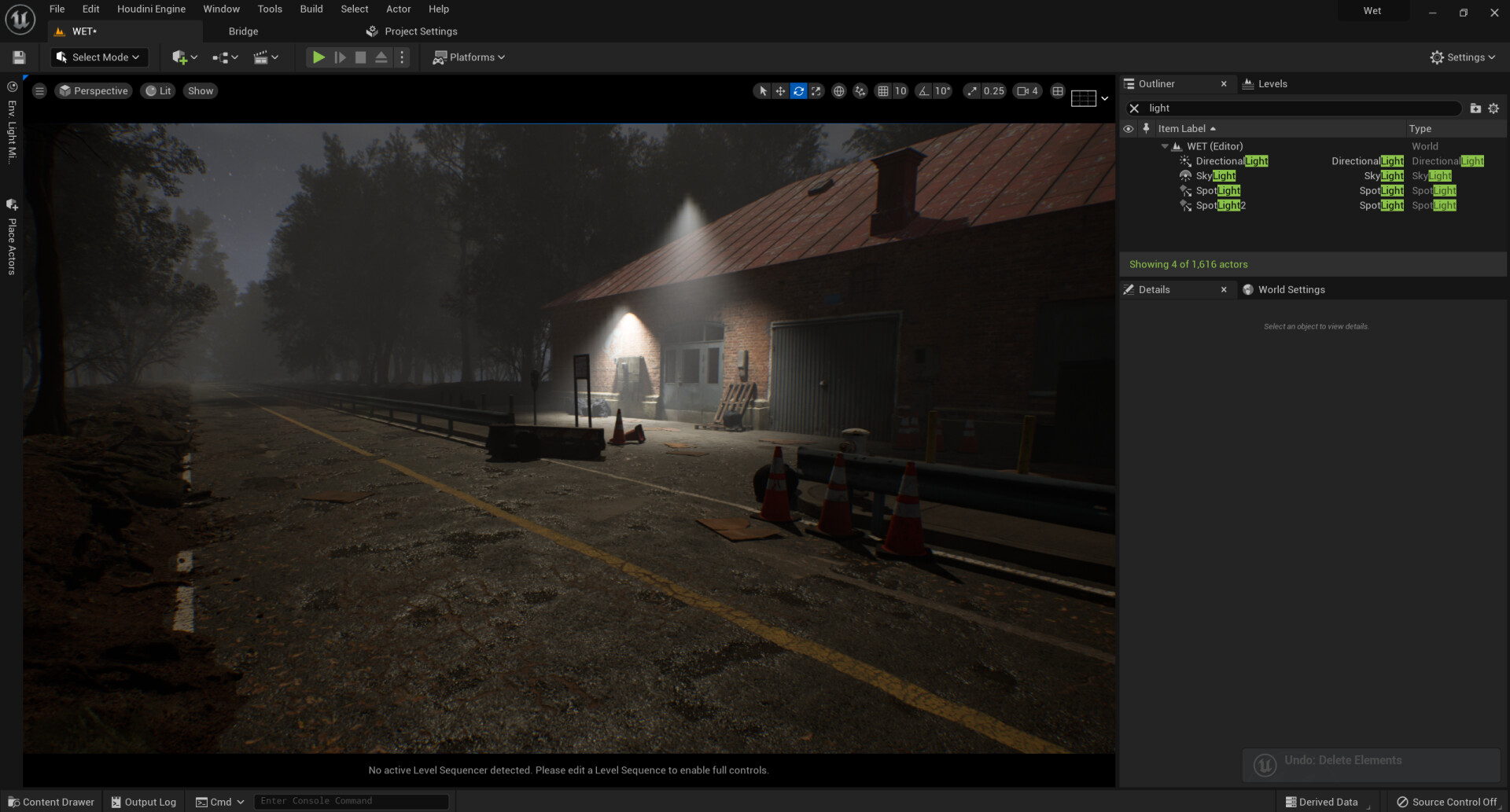 Forest Road Unreal Engine 5 - تصویر 9467