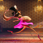 Shah is Dancing, Do not Disturb.