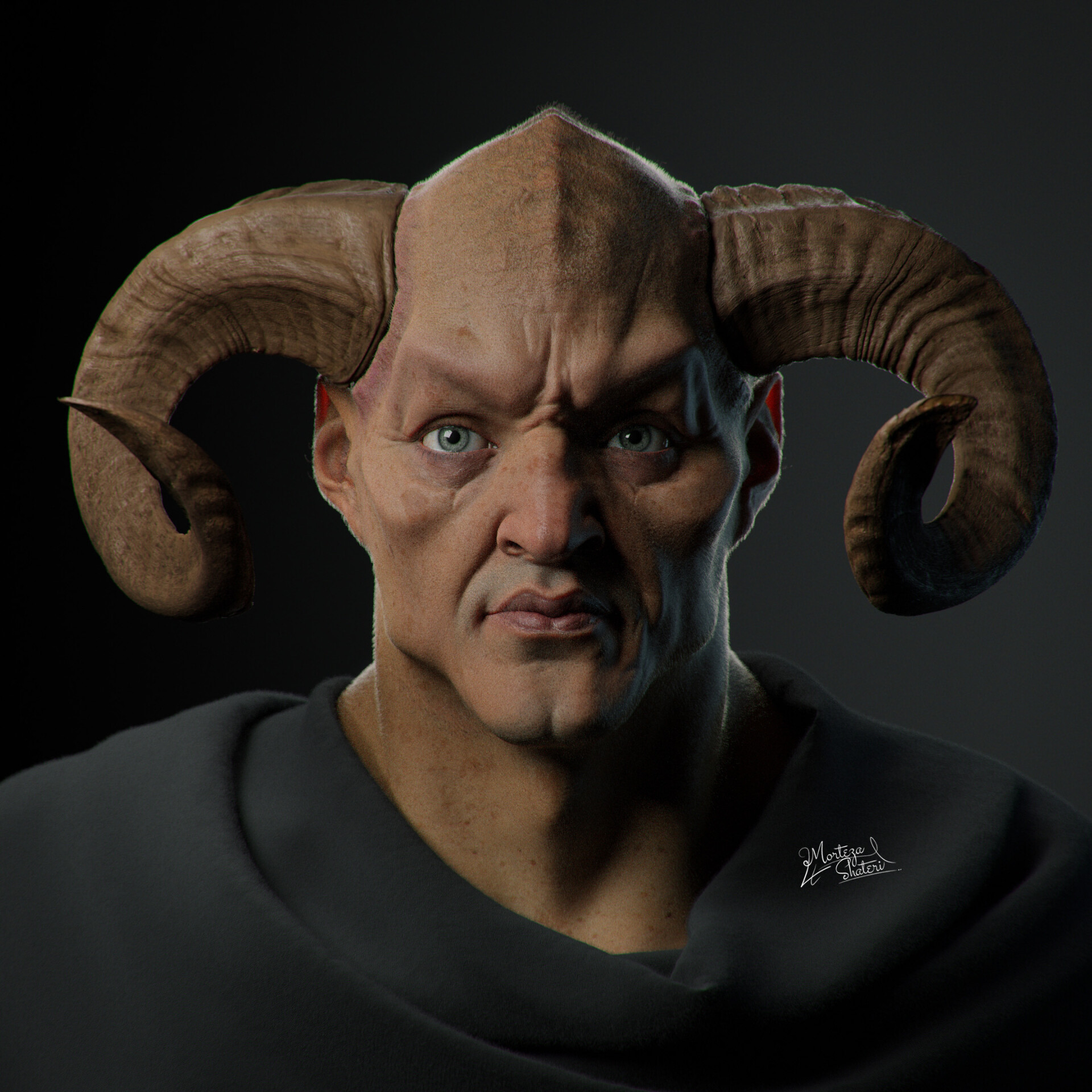 پرتره واقعی گرایانه کریچر - تصویر 9673