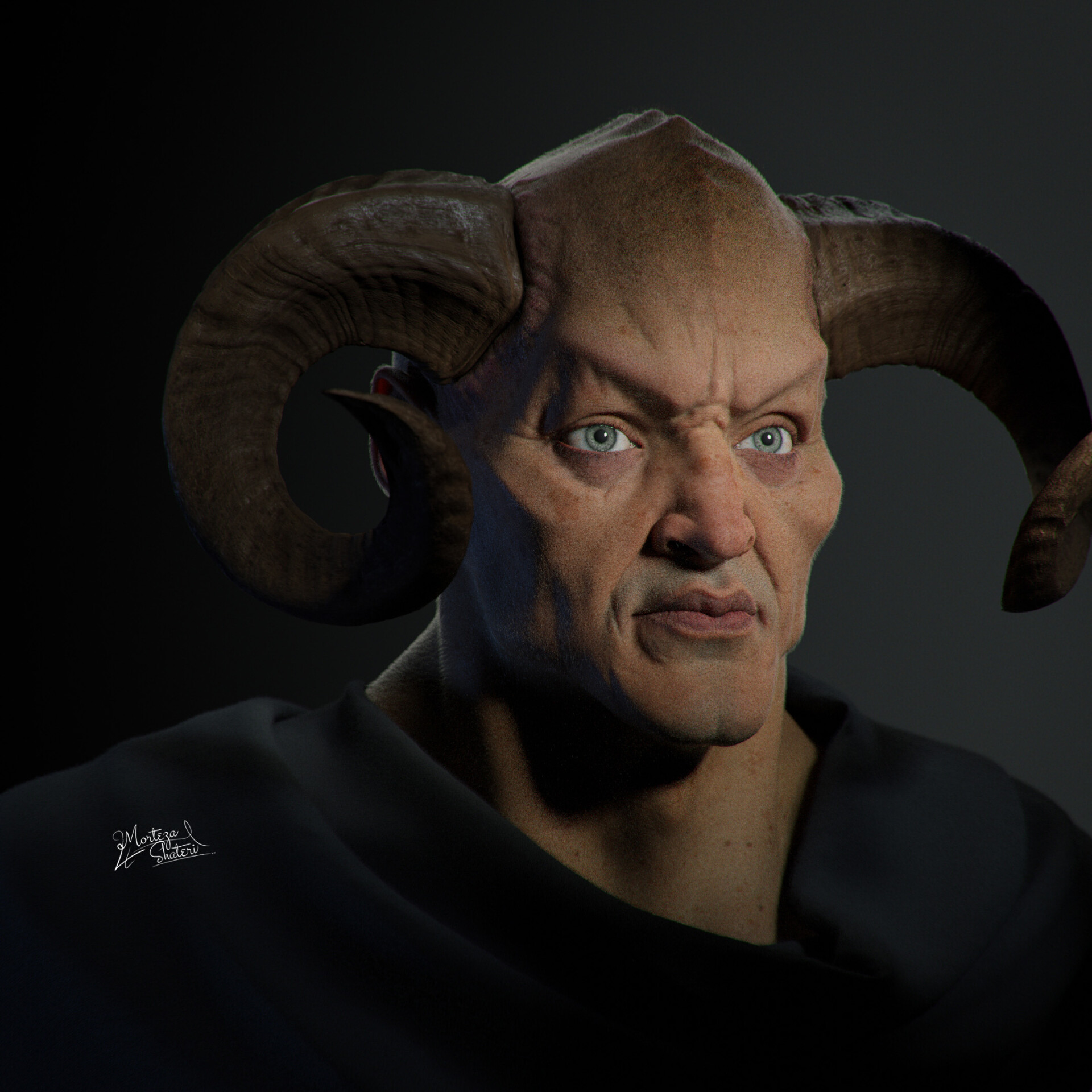 پرتره واقعی گرایانه کریچر - تصویر 9675