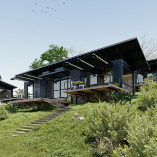 Industrial Container House