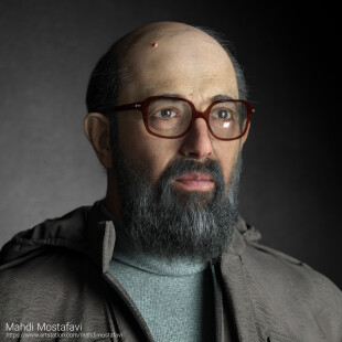 Realistic 3D Model of MahdiMostafavi from Mostafa Chamran