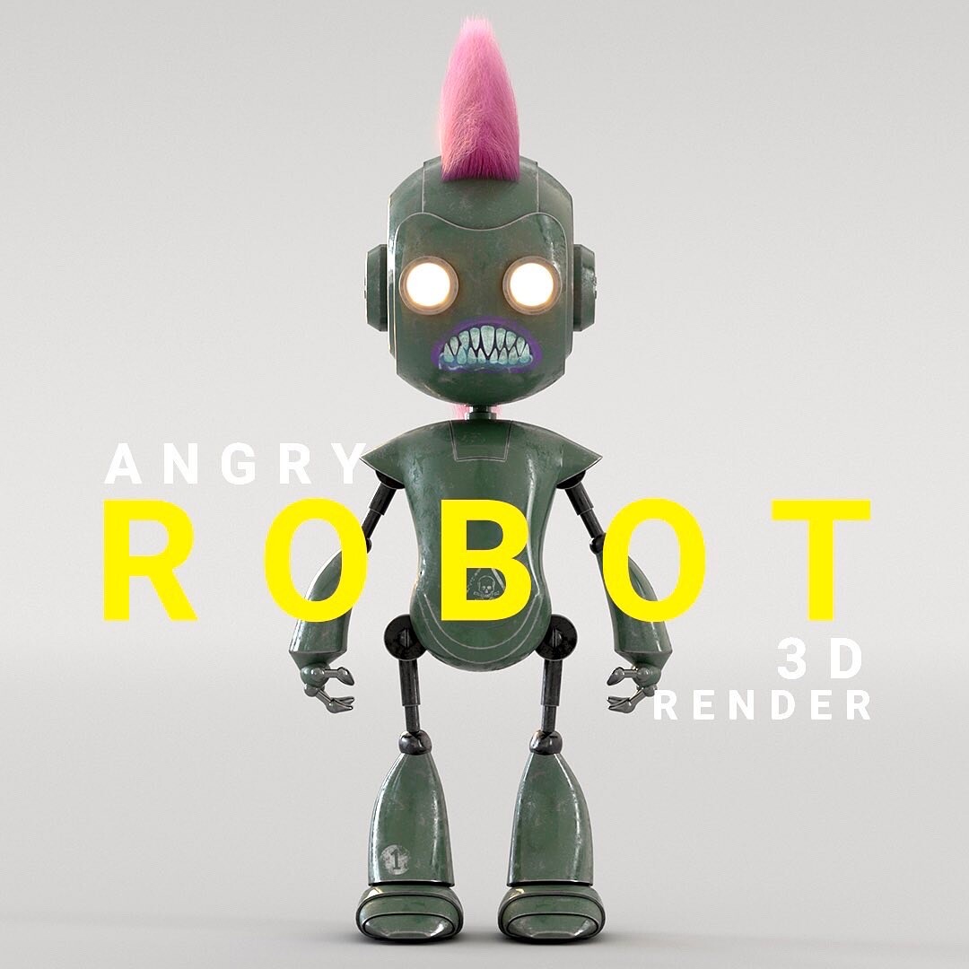 ANGRY ROBOT MODELING - تصویر 9930