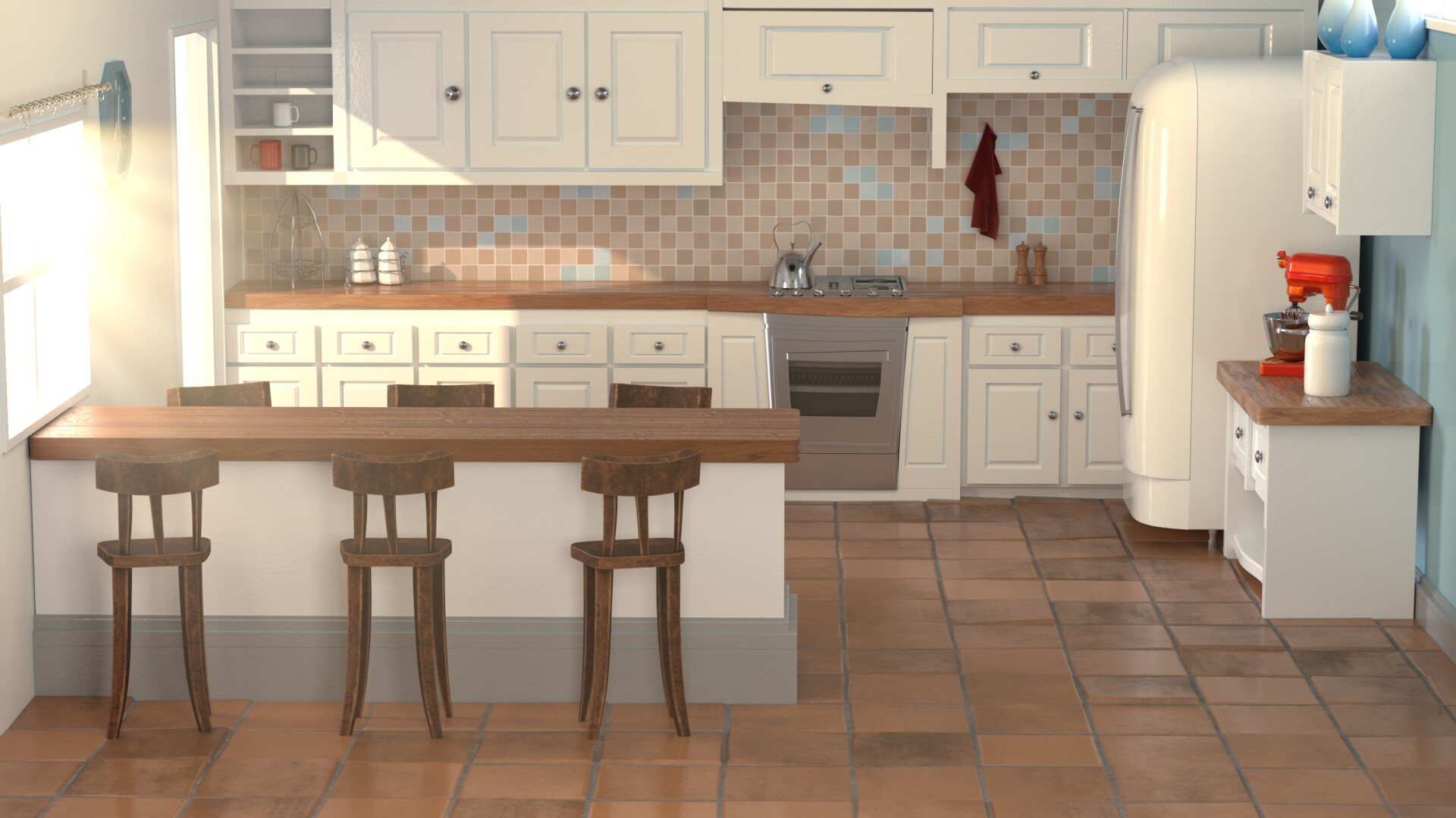 make kitchen for commercial teaser - تصویر 9986