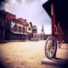 Wild West town