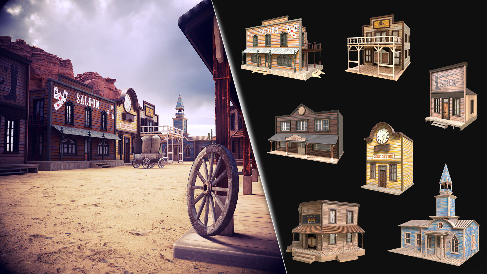 Wild West town - تصویر 9999
