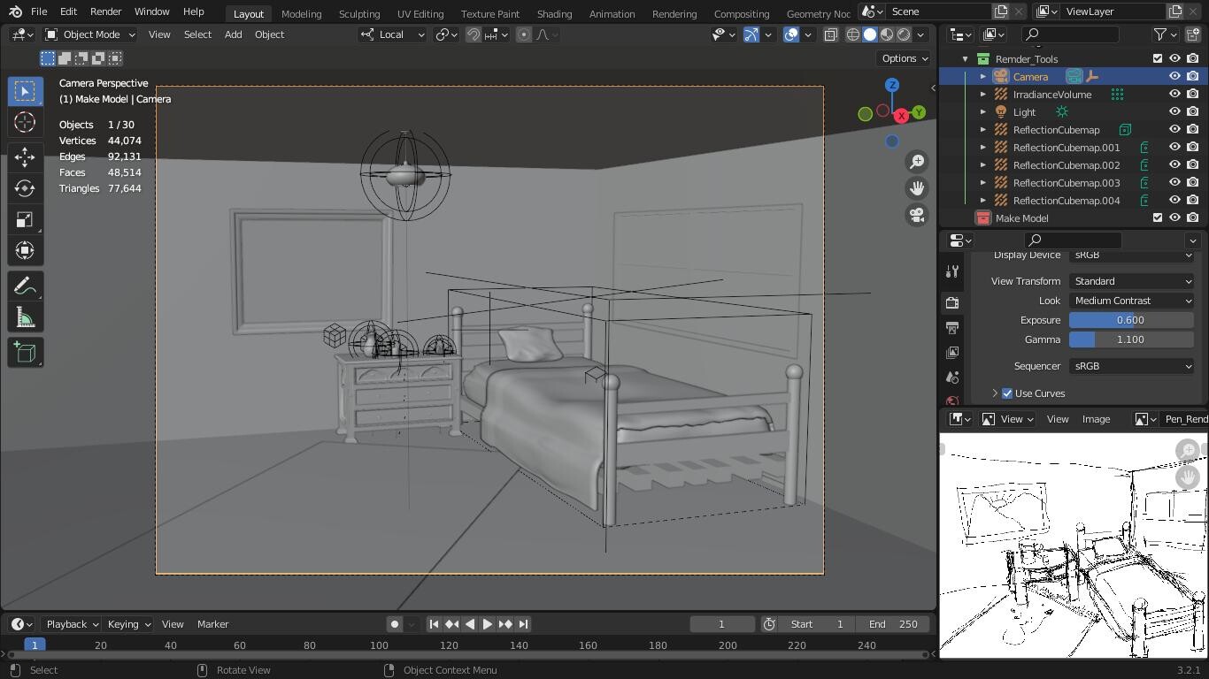 اتاق خواب. - تصویر 10031
