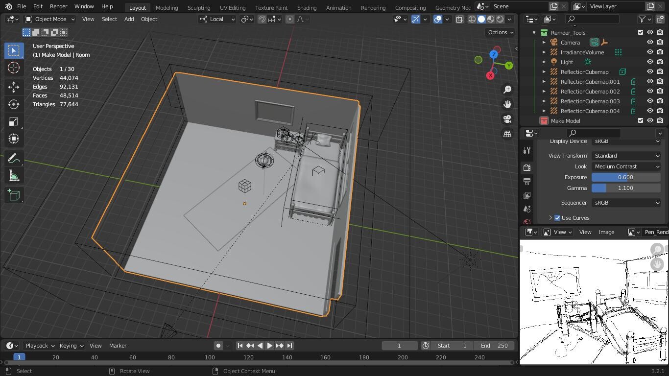 اتاق خواب. - تصویر 10032