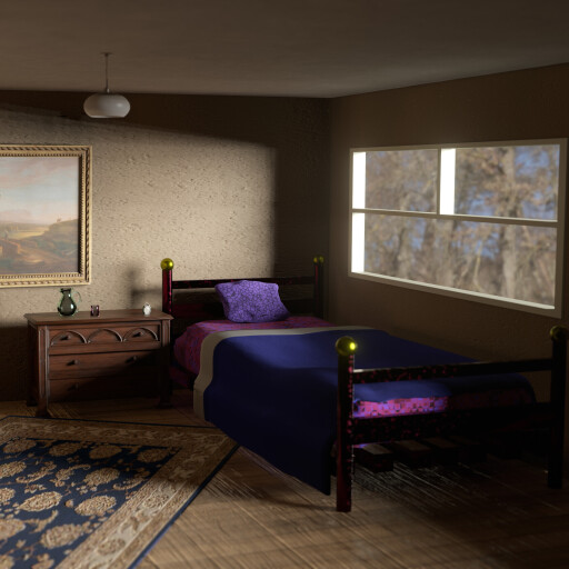 اتاق خواب.