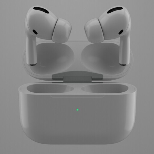 تیزر تبلیغاتی airpod از استودیو alpha cgi