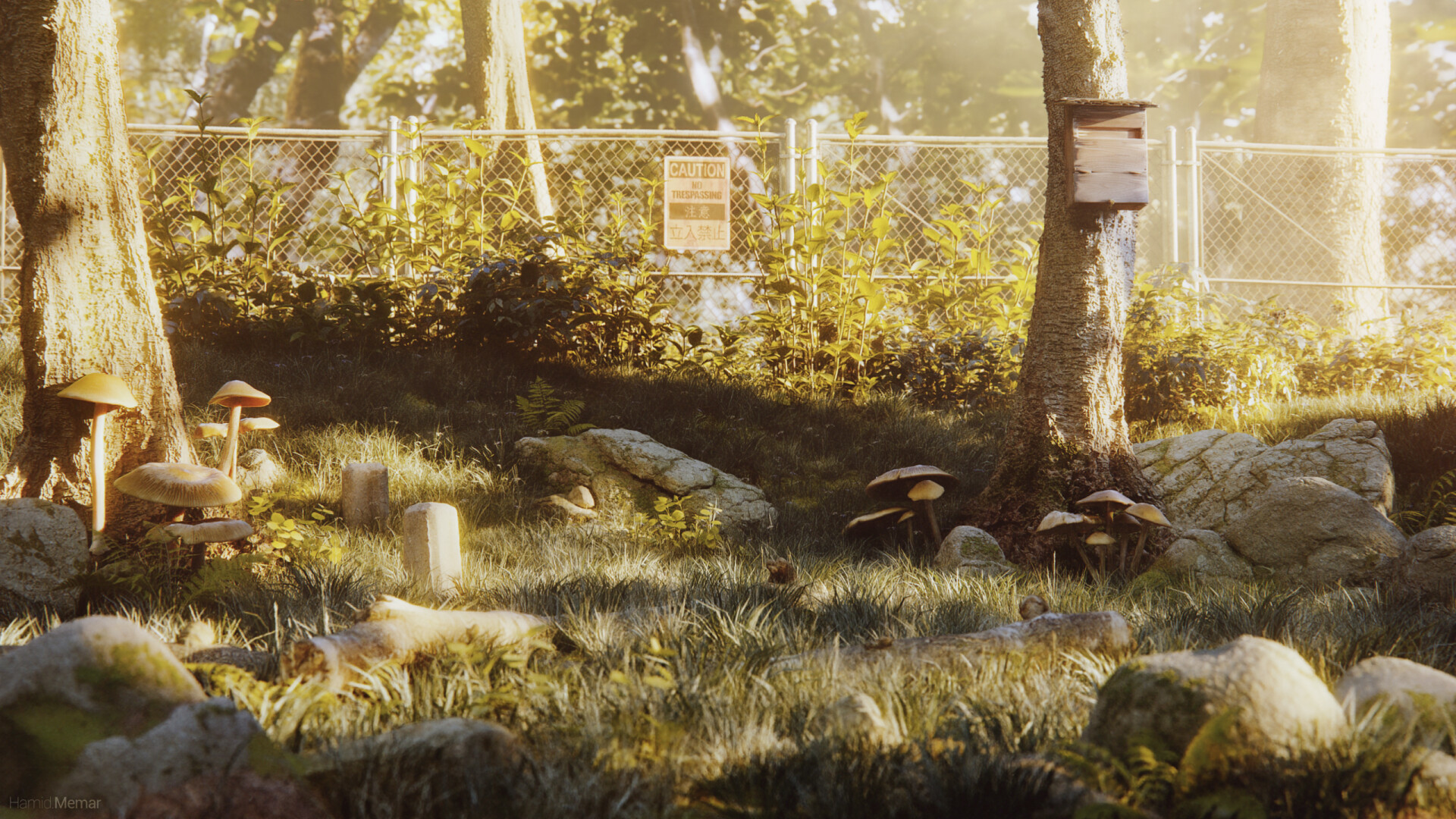 Mushroom Garden Fast Environment Concept - تصویر 10076