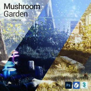 Mushroom Garden Fast Environment Concept