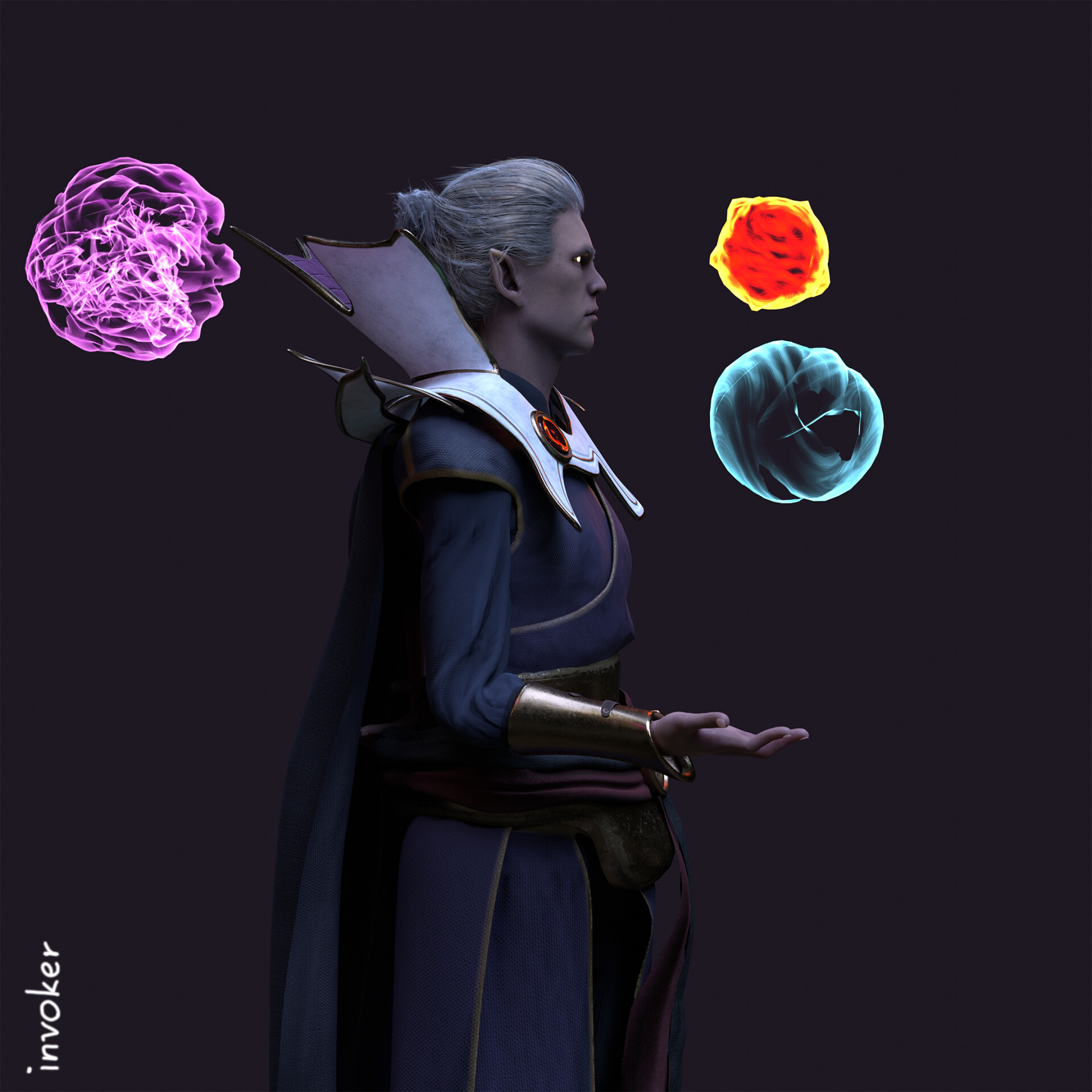 طراحی کارکتر Invoker - تصویر 10088