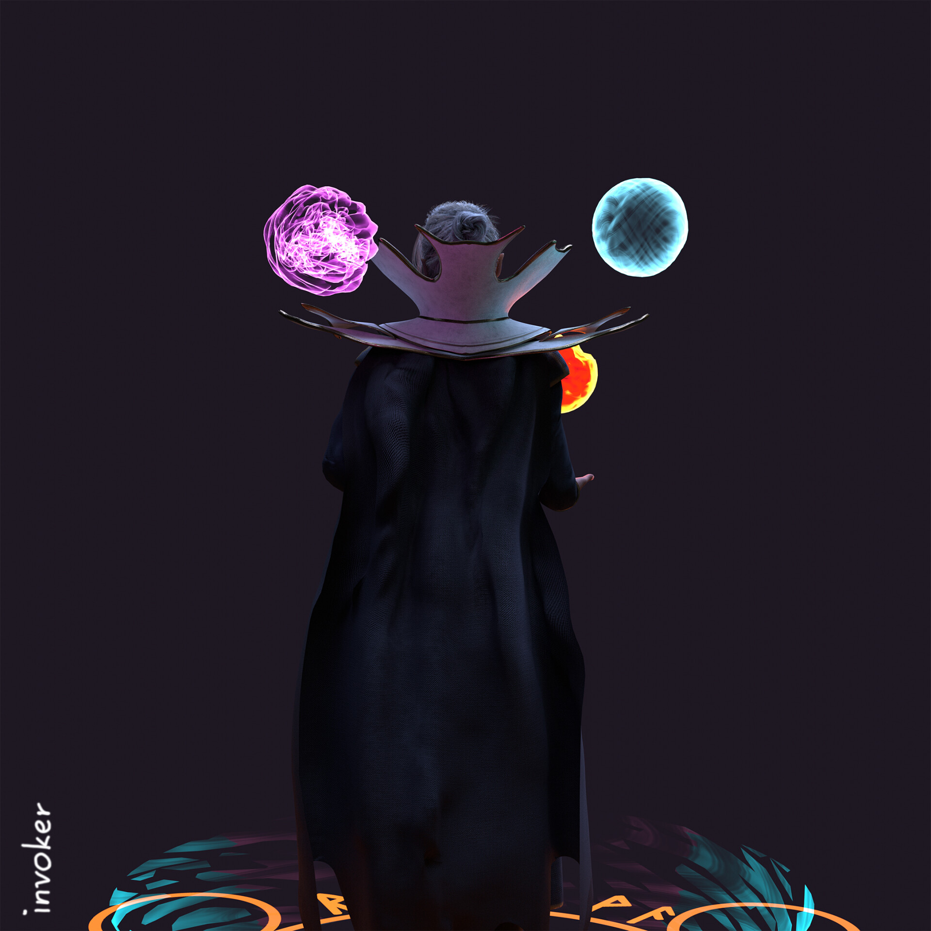 طراحی کارکتر Invoker - تصویر 10089