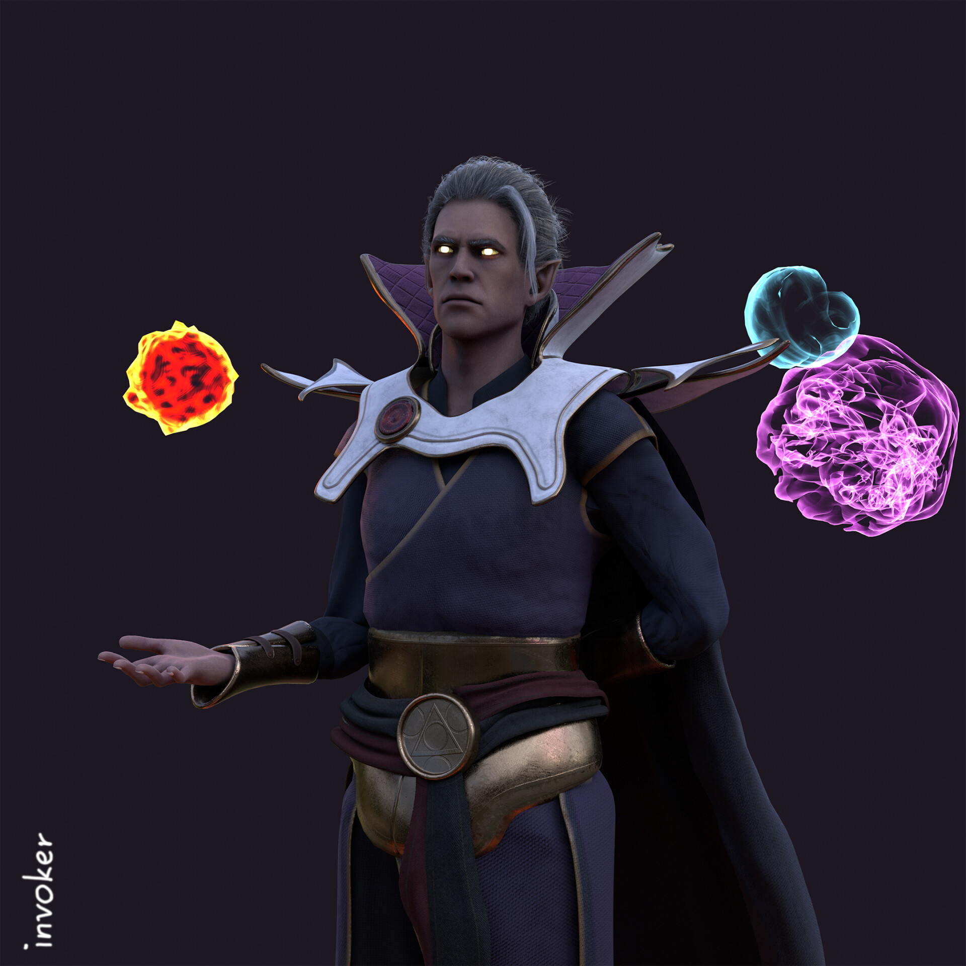 طراحی کارکتر Invoker - تصویر 10091