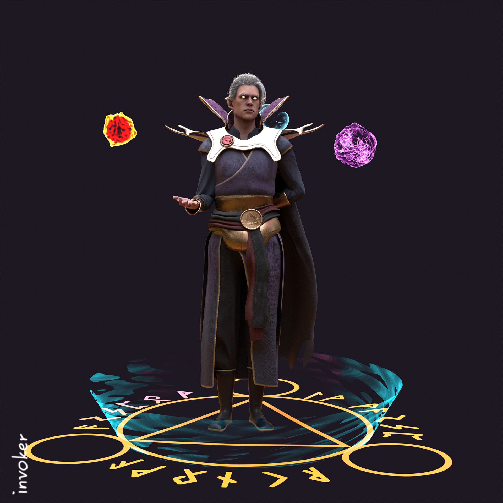 طراحی کارکتر Invoker - تصویر 10092