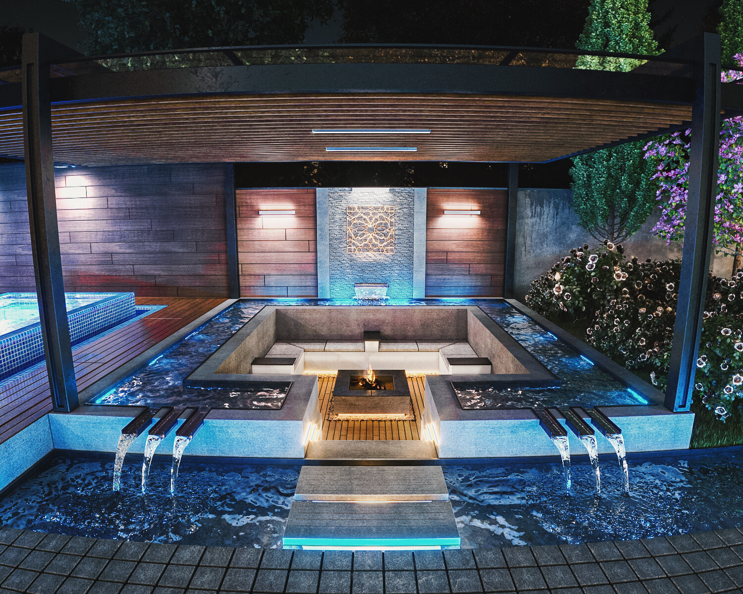 باغ ویلای مدرن - تصویر 10103