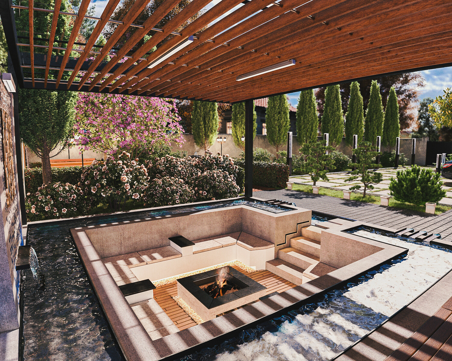 باغ ویلای مدرن - تصویر 10105